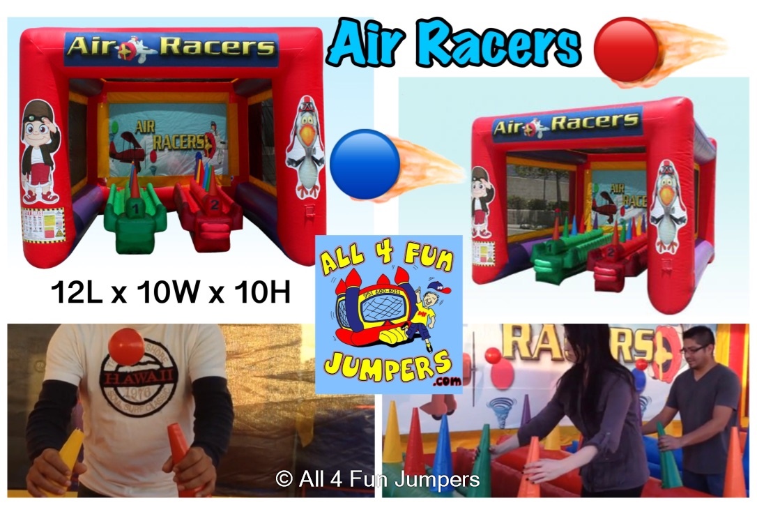 Air Racer Inflatable Game: Thrilling Fun | Temecula, Murrieta, Nuevo