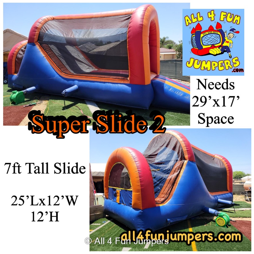 Rent the Super Slides for events in Wildomar, Nuevo, Menifee, Temecula