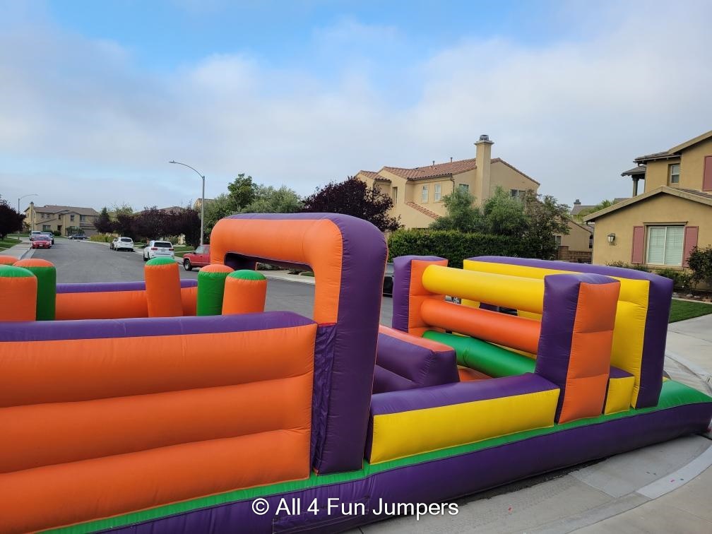40' Obstacle Course Rental - Menifee, Temecula, Murrieta & more!